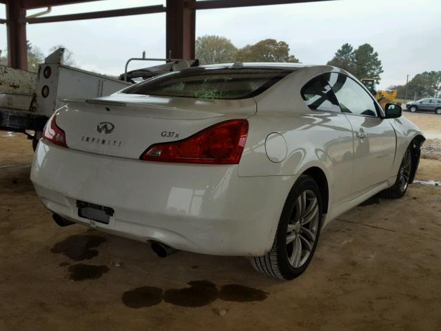 JNKCV64F79M650268 - 2009 INFINITI G37 WHITE photo 4