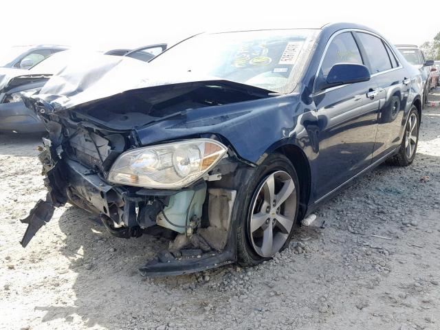1G1ZC5EU5BF147642 - 2011 CHEVROLET MALIBU 1LT 蓝色 照片 2