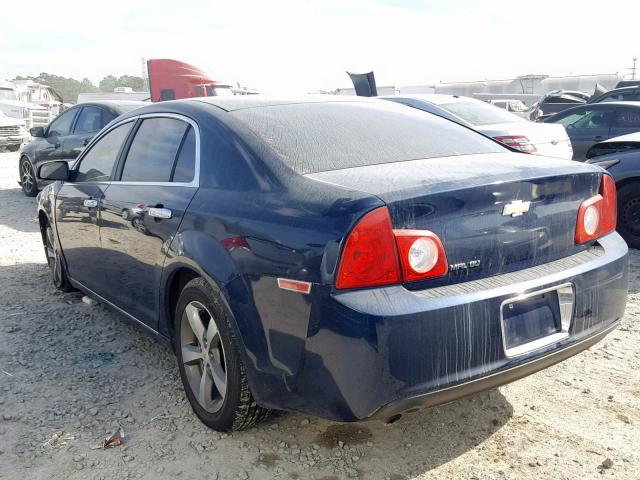 1G1ZC5EU5BF147642 - 2011 CHEVROLET MALIBU 1LT 蓝色 照片 3