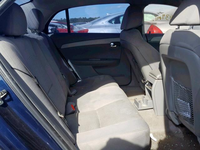 1G1ZC5EU5BF147642 - 2011 CHEVROLET MALIBU 1LT 蓝色 照片 6