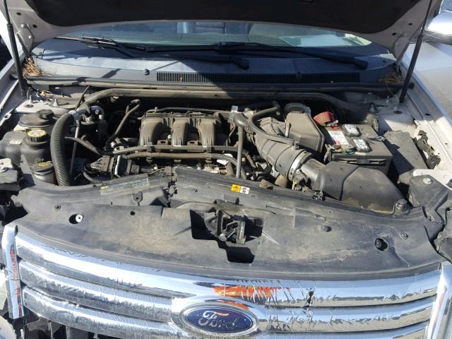 1FAHP25W79G118905 - 2009 FORD TAURUS LIM SILVER photo 7