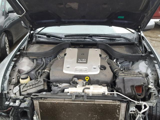 JN1CV6AP1DM722849 - 2013 INFINITI G37 BASE SILVER photo 7