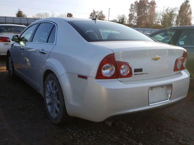 1G1ZE5EB2AF228184 - 2010 CHEVROLET MALIBU LTZ თეთრი ფოტო 3