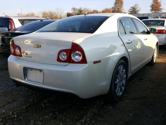 1G1ZE5EB2AF228184 - 2010 CHEVROLET MALIBU LTZ თეთრი ფოტო 4