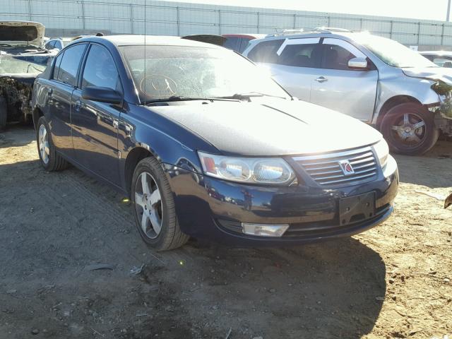 1G8AL55F27Z162038 - 2007 SATURN ION LEVEL BLUE photo 1