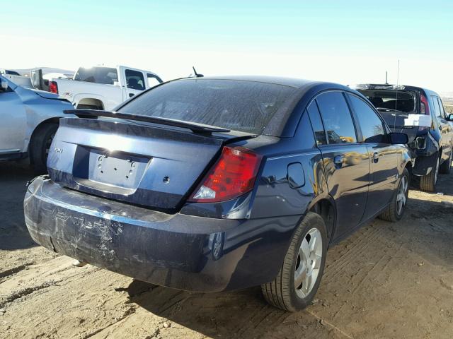 1G8AL55F27Z162038 - 2007 SATURN ION LEVEL BLUE photo 4