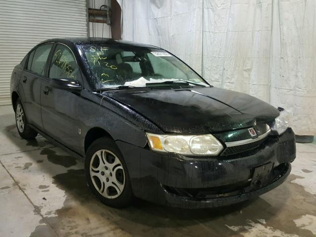 1G8AJ52F54Z201291 - 2004 SATURN ION LEVEL BLACK photo 1