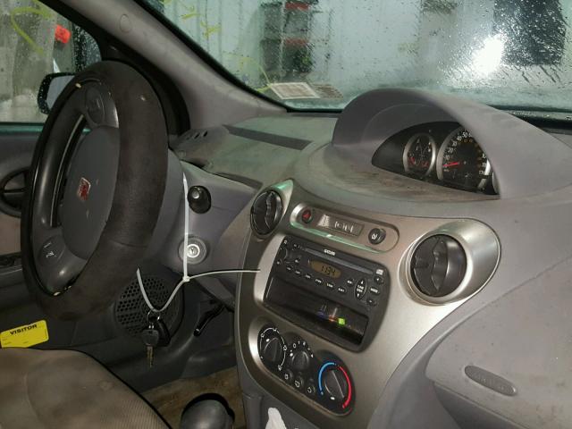 1G8AJ52F54Z201291 - 2004 SATURN ION LEVEL BLACK photo 9