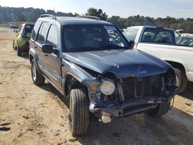 1J4GL58K62W199817 - 2002 JEEP LIBERTY LI BLUE photo 1