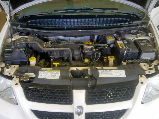 1D4GP25RX3B292782 - 2003 DODGE CARAVAN SE WHITE photo 7