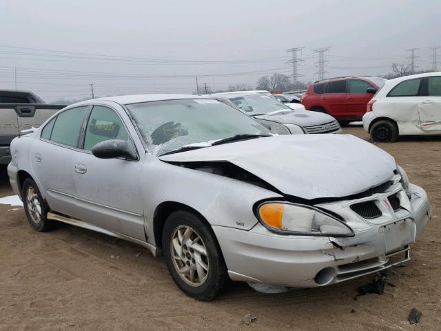 1G2NF52E93M742439 - 2003 PONTIAC GRAND AM S SILVER photo 1