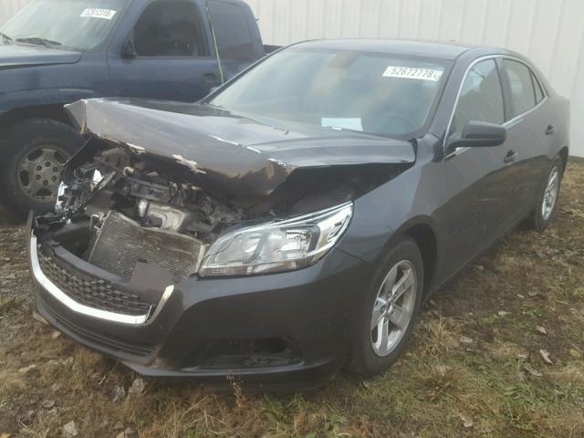 1G11A5SLXFF146393 - 2015 CHEVROLET MALIBU LS შავი ფოტო 2