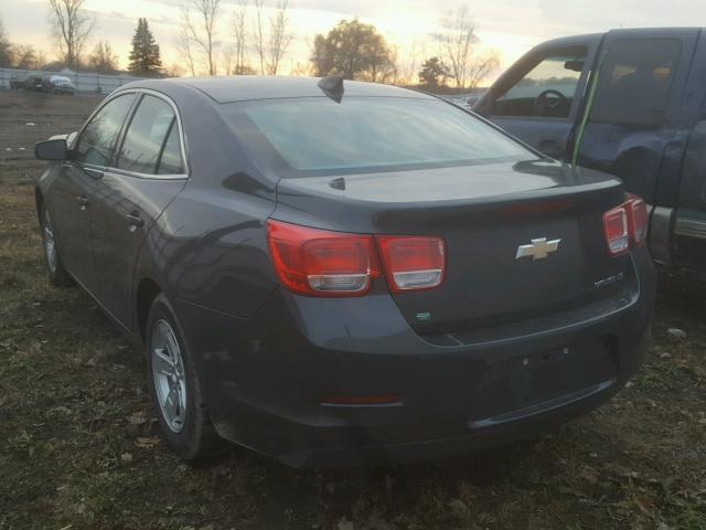 1G11A5SLXFF146393 - 2015 CHEVROLET MALIBU LS შავი ფოტო 3
