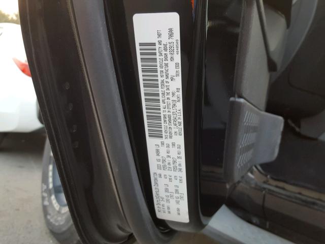 1J4FA54137L179418 - 2007 JEEP WRANGLER S BLACK photo 10