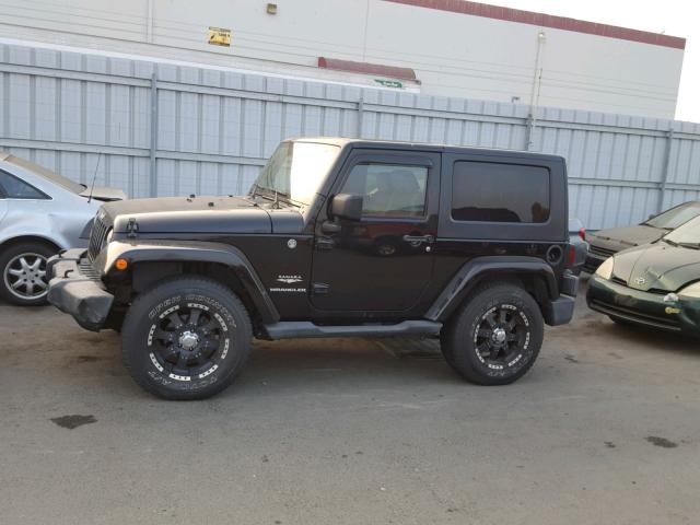 1J4FA54137L179418 - 2007 JEEP WRANGLER S BLACK photo 9