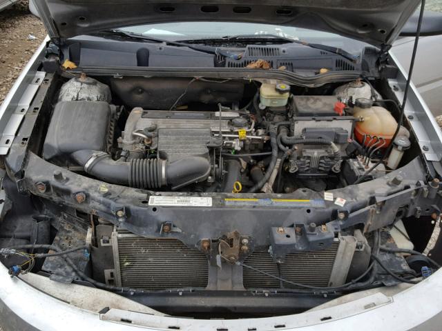 1G8AJ52F23Z129917 - 2003 SATURN ION LEVEL SILVER photo 7