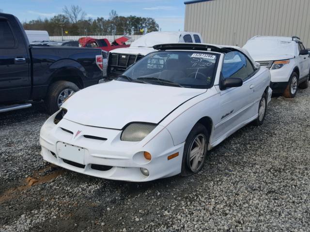 4G2JB32T6YB202495 - 2000 PONTIAC SUNFIRE GT WHITE photo 2