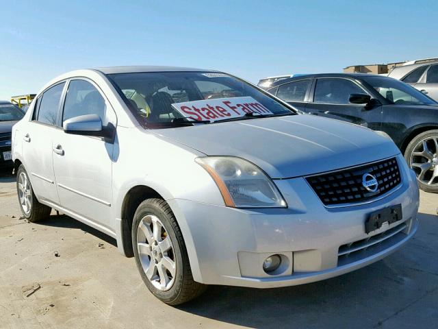 3N1AB61E28L626422 - 2008 NISSAN SENTRA 2.0 SILVER photo 1