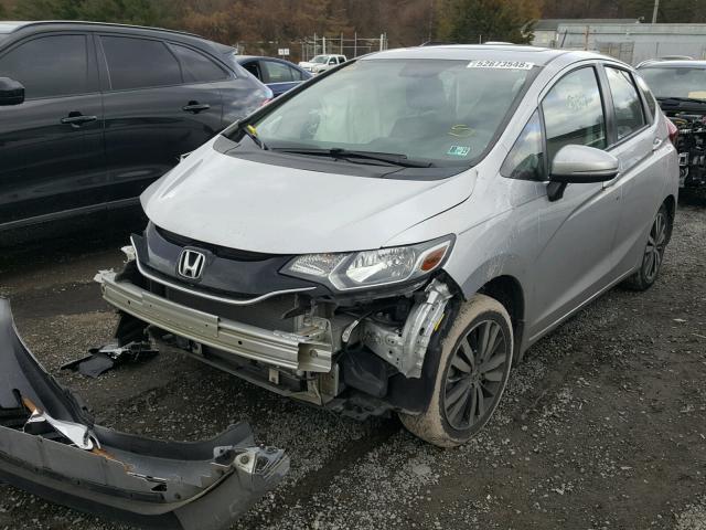 3HGGK5H81FM729468 - 2015 HONDA FIT EX SILVER photo 2