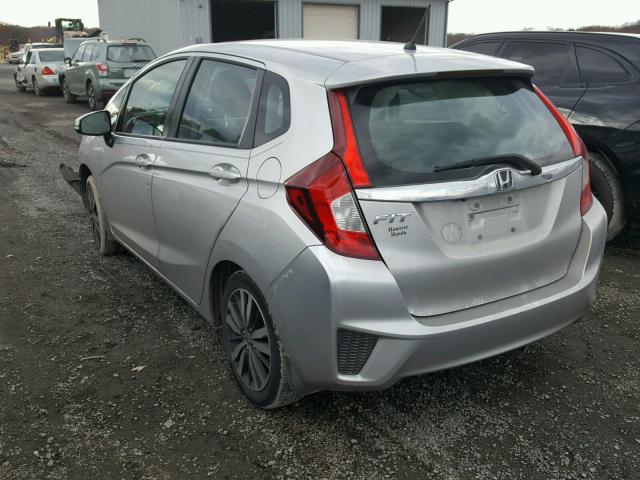 3HGGK5H81FM729468 - 2015 HONDA FIT EX SILVER photo 3