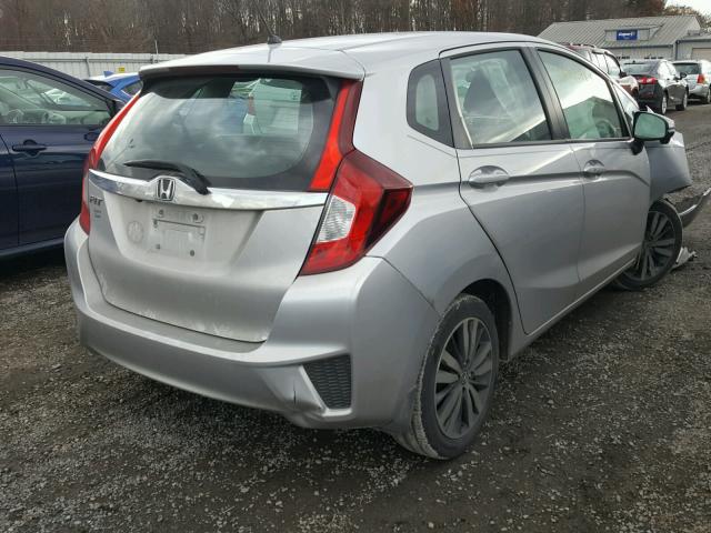 3HGGK5H81FM729468 - 2015 HONDA FIT EX SILVER photo 4