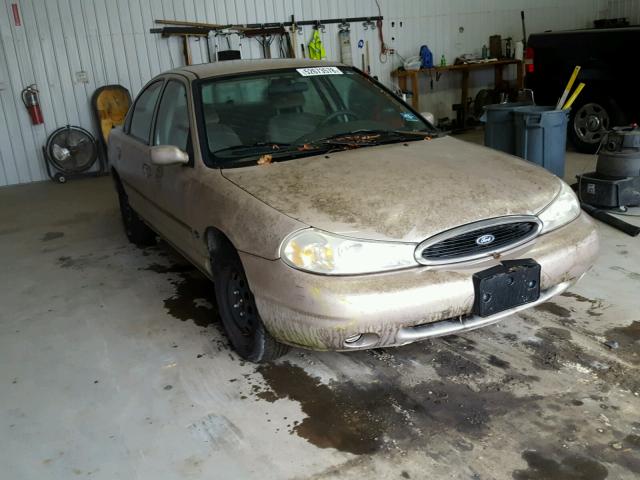 1FAFP65L7XK223863 - 1999 FORD CONTOUR LX TAN photo 1