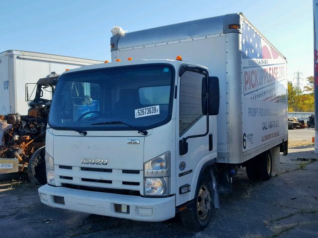 JALC4W167C7001177 - 2012 ISUZU NPR HD WHITE photo 2