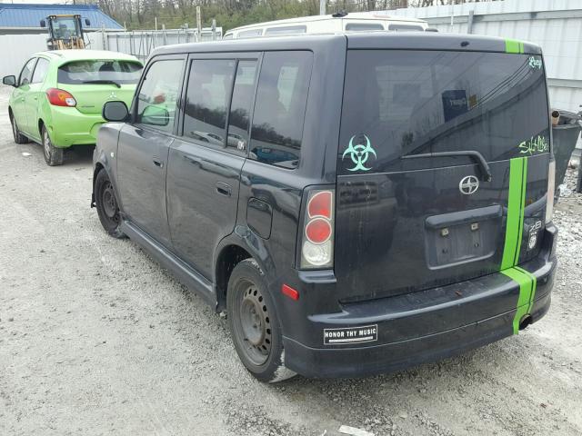 JTLKT324X64051884 - 2006 TOYOTA SCION XB Қара фото 3