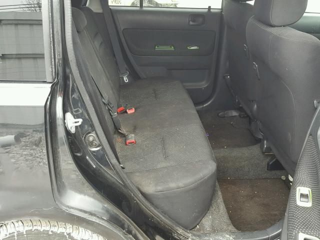 JTLKT324X64051884 - 2006 TOYOTA SCION XB Қара фото 6