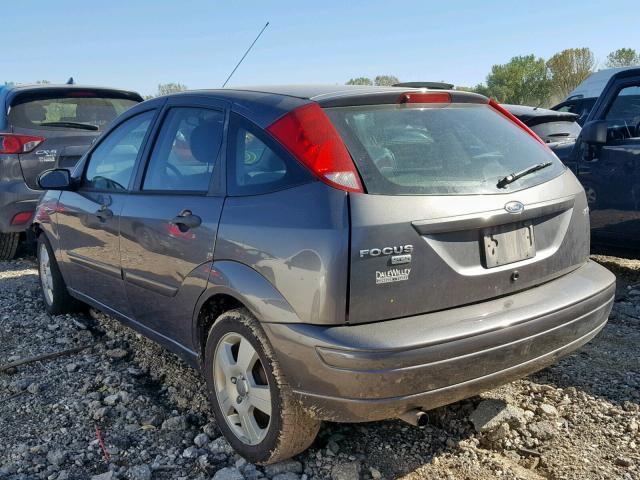 1FAHP37N46W206547 - 2006 FORD FOCUS ZX5 GRAY photo 3