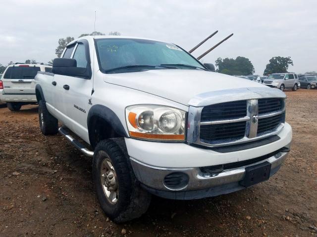 3D7KS28C16G263766 - 2006 DODGE RAM 2500 S Սպիտակ լուսանկար 1