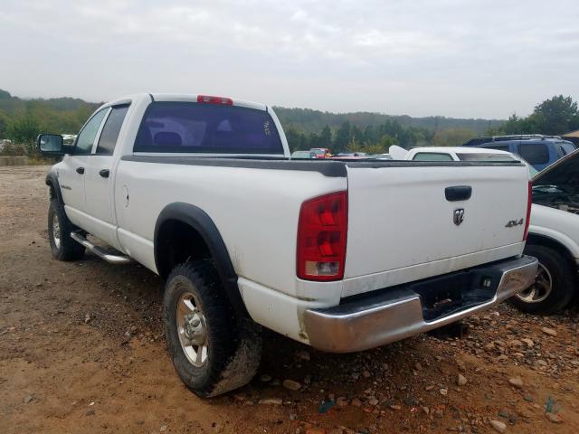 3D7KS28C16G263766 - 2006 DODGE RAM 2500 S Սպիտակ լուսանկար 3