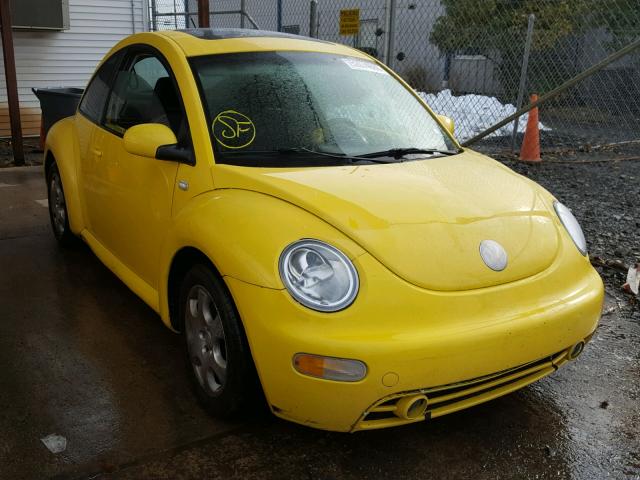 3VWCB21C52M459159 - 2002 VOLKSWAGEN NEW BEETLE 黄色 照片 1
