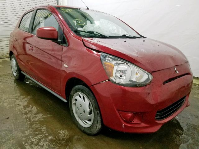 ML32A3HJ2EH015972 - 2014 MITSUBISHI MIRAGE DE RED photo 1