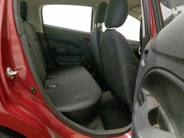 ML32A3HJ2EH015972 - 2014 MITSUBISHI MIRAGE DE RED photo 6