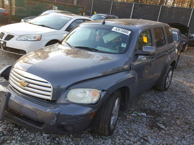 3GNCA23D78S701649 - 2008 CHEVROLET HHR LT GRAY photo 2