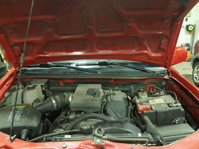 1GCDT19EX98157305 - 2009 CHEVROLET COLORADO RED photo 7