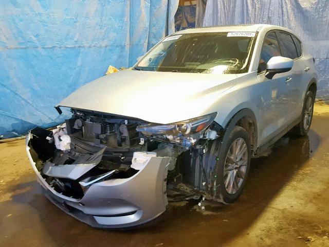 JM3KFBDM6K0614321 - 2019 MAZDA CX-5 GRAND SILVER photo 2