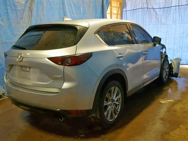 JM3KFBDM6K0614321 - 2019 MAZDA CX-5 GRAND SILVER photo 4