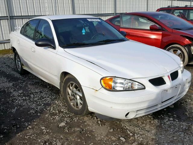 1G2NE52F64M570481 - 2004 PONTIAC GRAND AM S WHITE photo 1