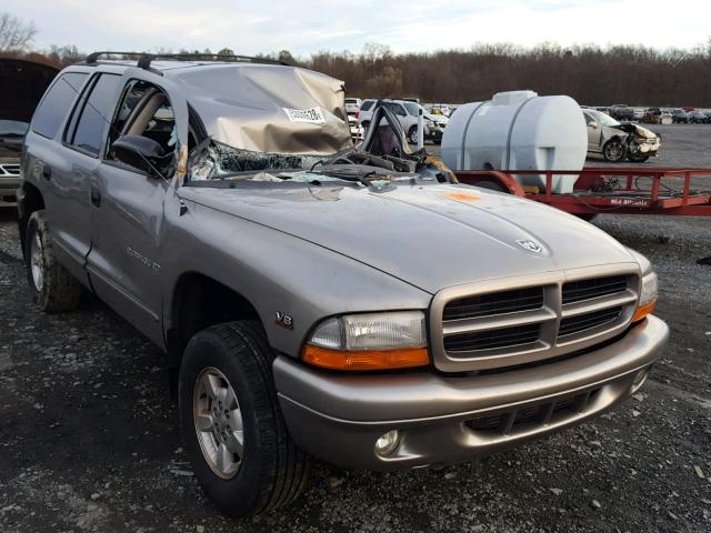 1B4HS28N11F518784 - 2001 DODGE DURANGO SILVER photo 1