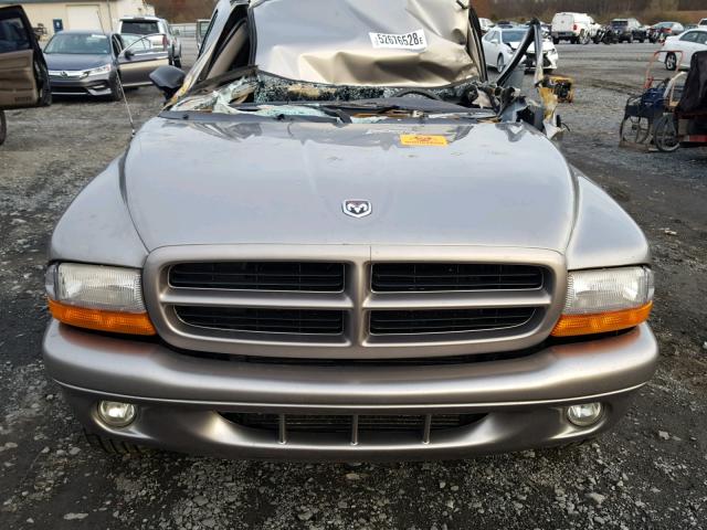 1B4HS28N11F518784 - 2001 DODGE DURANGO SILVER photo 7