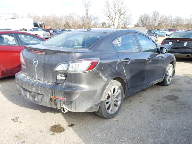 JM1BL1S57A1304386 - 2010 MAZDA 3 S GRAY photo 4