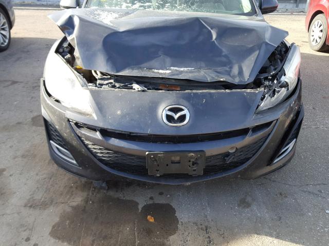 JM1BL1S57A1304386 - 2010 MAZDA 3 S GRAY photo 9