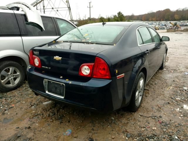 1G1ZC5EB3AF115348 - 2010 CHEVROLET MALIBU 1LT BLUE photo 4