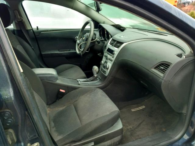 1G1ZC5EB3AF115348 - 2010 CHEVROLET MALIBU 1LT BLUE photo 5