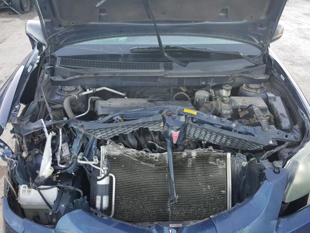 5Y2SM62844Z465689 - 2004 PONTIAC VIBE BLUE photo 7