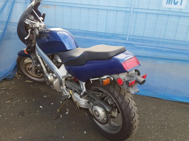 JH2RC3114JM000057 - 1988 HONDA NT650 BLUE photo 3