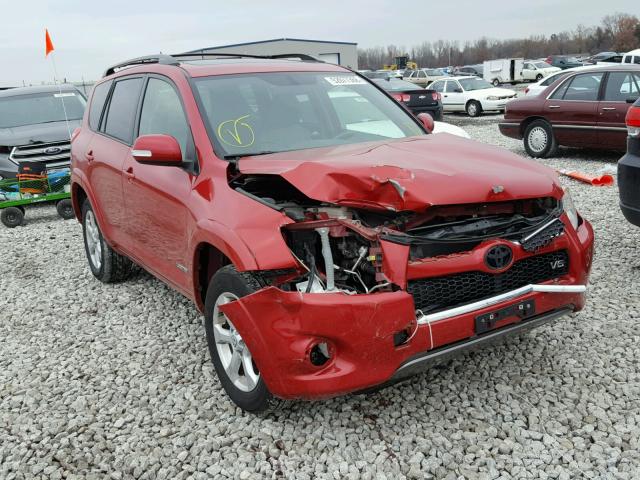 JTMDK4DV3AD011030 - 2010 TOYOTA RAV4 LIMIT RED photo 1