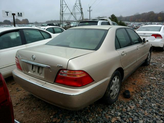 JH4KA9652YC010020 - 2000 ACURA 3.5RL GOLD photo 4